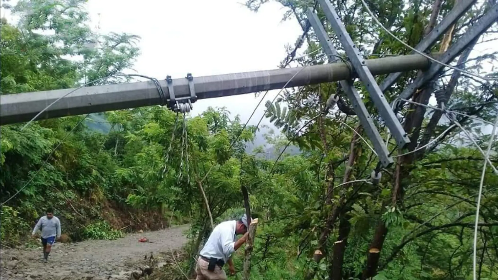 energía electrica tormentas